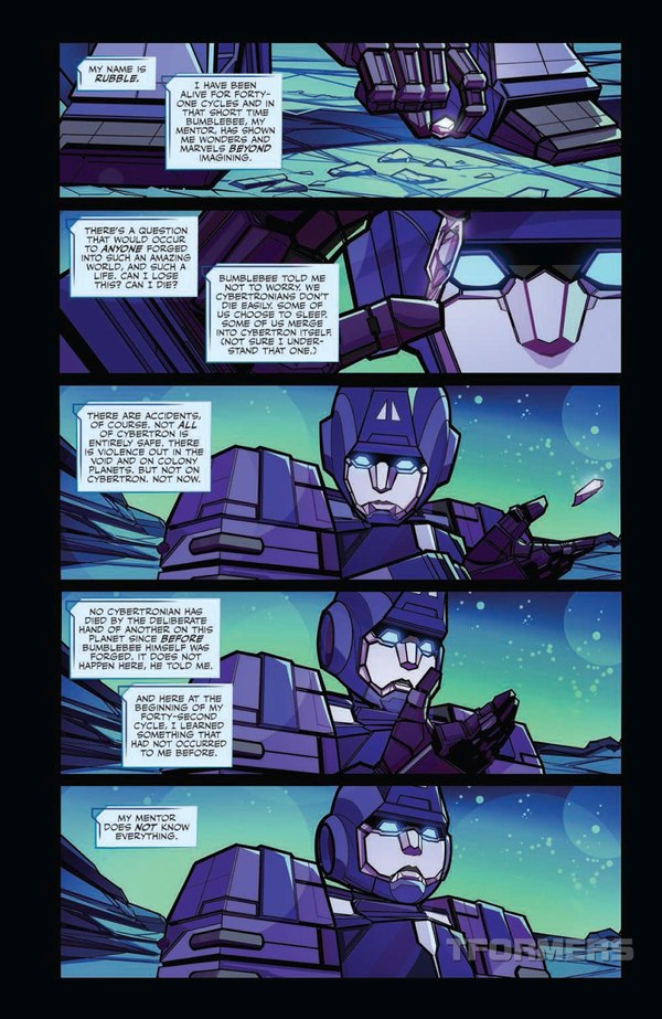 Transformers Issue 2 SPOILERS For Issue 1 03 (3 of 7)